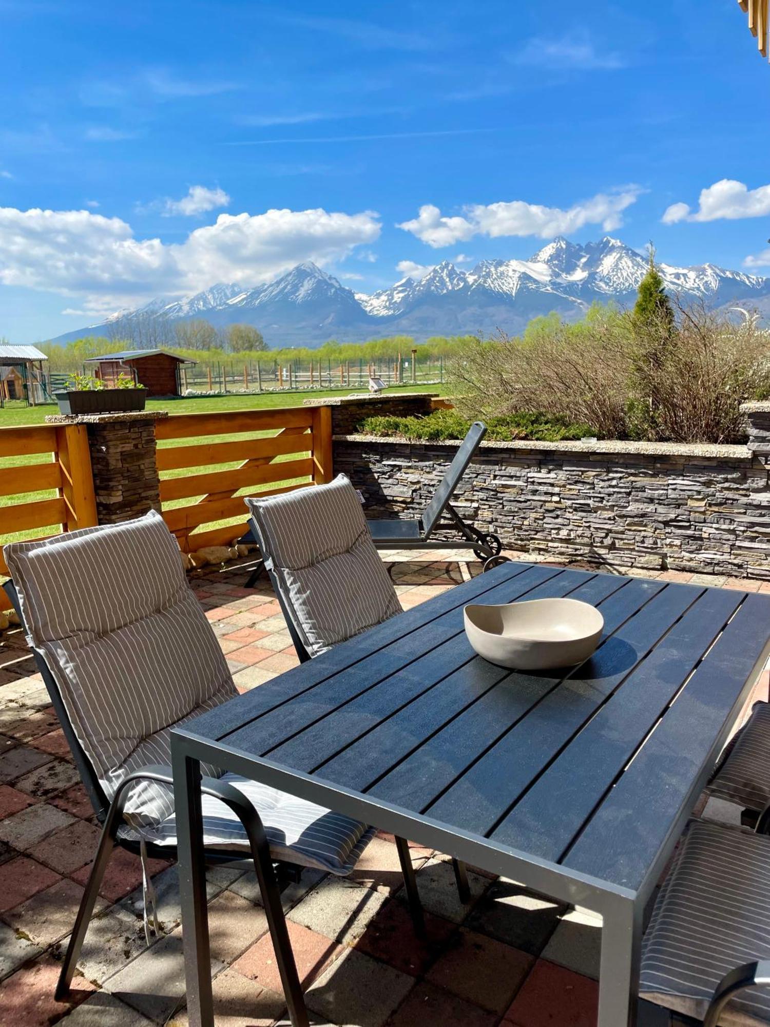 Apartment Jenny- Stunning View Of High Tatras Vel'ka Lomnica Eksteriør bilde